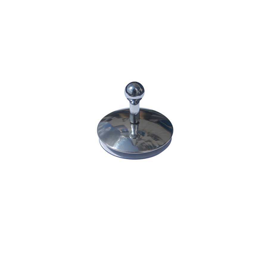 Hook Round. Hooks with hidden suction cup fastener
Polished steel, suction cup fastener